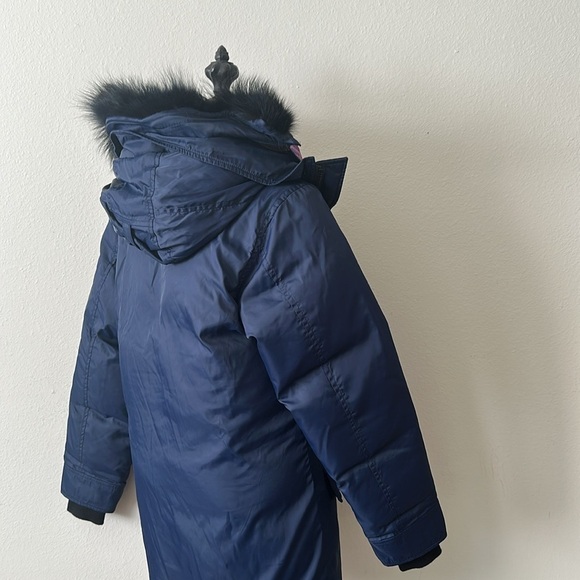 Canada Goose x Opening Ceremony XS men’s would fit women’s M Langford Parka Navy - Picture 9 of 16